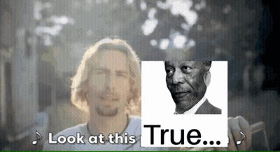 Man Pointing At Picture Saying Look At This True GIF