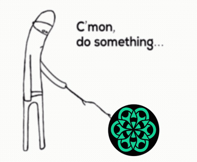 Man Pointing At Rocket Saying C'mon Do Something GIF