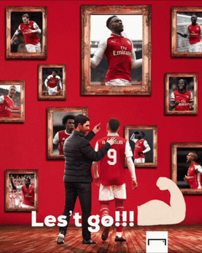 Man Pointing At Soccer Player Number 9 GIF