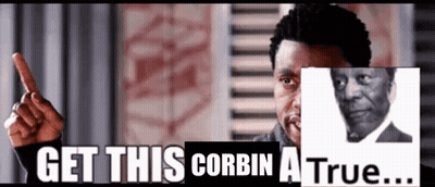 Man Pointing Get This Corbin A True GIF