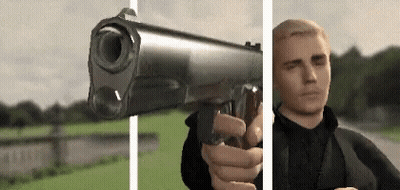 Man Pointing Gun At Camera GIF