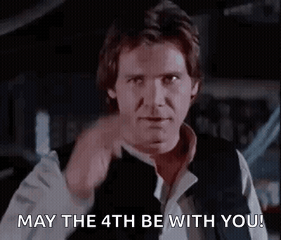 Man Pointing Saying May The 4Th GIF