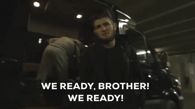 Man Pointing Saying We Ready Brother We Ready GIF