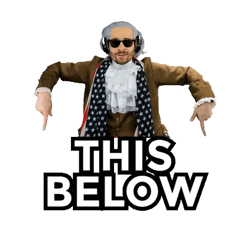 Man Pointing To This Below GIF