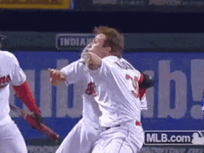 Man Pointing Up Saying Get This Man A Trophy GIF