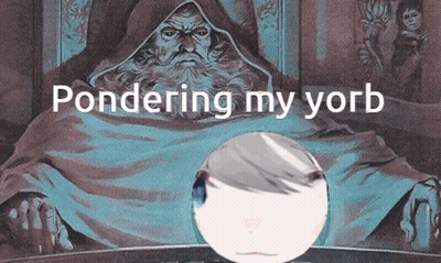 Man Pondering My Yorb GIF