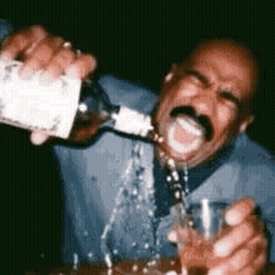 Man Pouring Alcohol Into Glass GIF