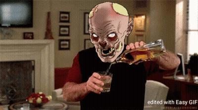 Man Pouring Drink Edited With Easy GIF