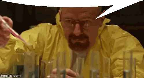Man Pouring Liquid Into Beaker Sticker