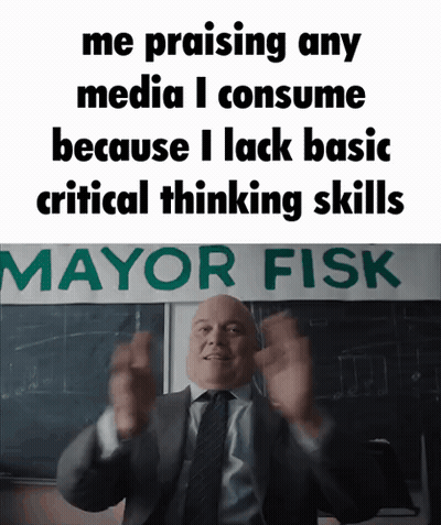 Man Praising Media GIF