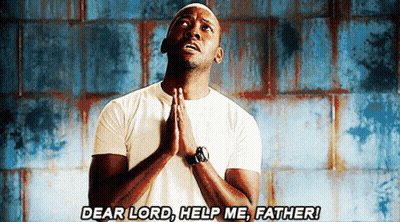 Man Praying Dear Lord Help Me Father GIF