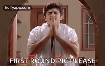 Man Praying In Front Of Window GIF