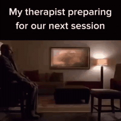Man Preparing For Next Session GIF