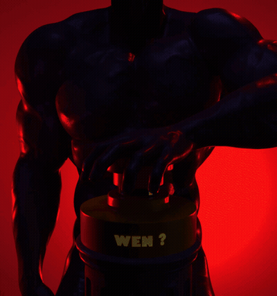 Man Pressing Button Saying Wen GIF