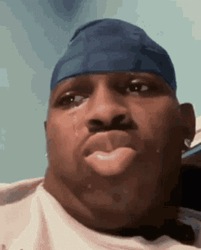 Man Put Hand In Head Sad Meme GIF