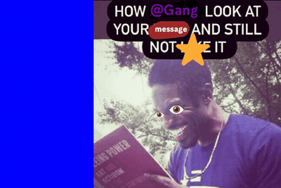 Man Reading Book Being Power GIF