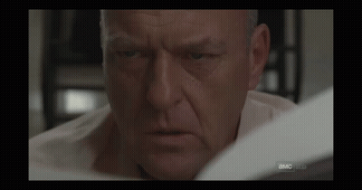 Man Reading Book Screen Saying A & MC GIF