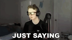 Man Recording Himself Just Saying GIF
