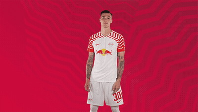 Man Red White Jersey Number 30 On Shorts GIF
