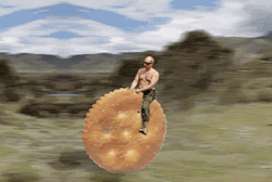 Man Riding A Cracker GIF