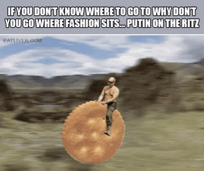 Man Riding Cracker Saying If You Don't Know Where To Go GIF