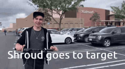 Man Riding Electric Scooter GIF