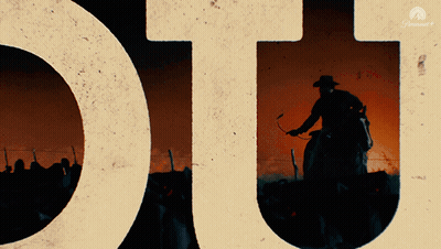 Man Riding Horse Poster GIF