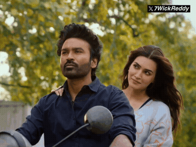 Man Riding Motorcycle With Woman Behind GIF