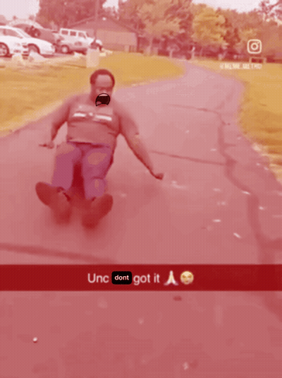 Man Riding Skateboard Unc Dont Got It A GIF