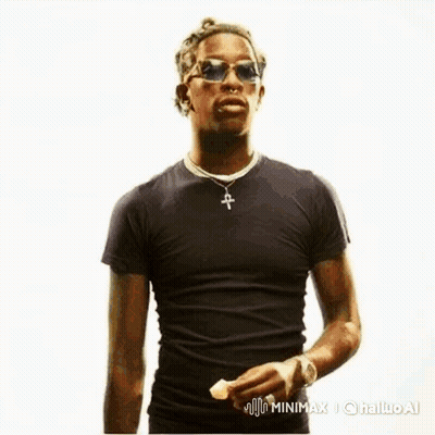 Man Riding Winged White Horse GIF