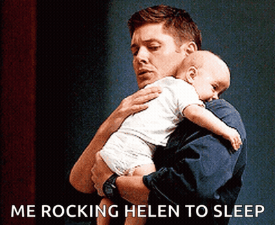 Man Rocking Helen To Sleep GIF
