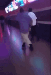 Man Roller Skating Tricks GIF