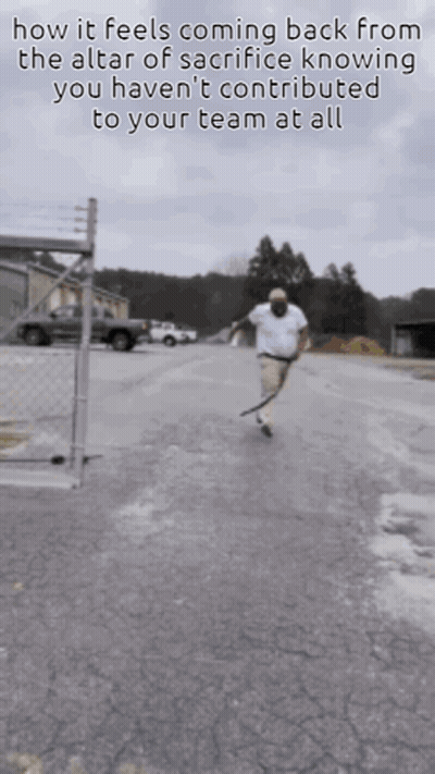 Man Running How It Feels Coming Back GIF