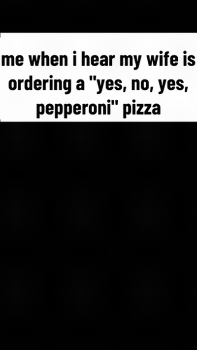 Man Running Me When Wife Orders Yes GIF