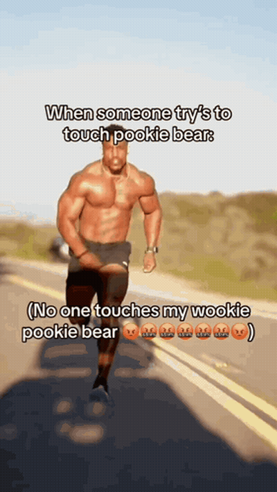 Man Running Shirtless GIF