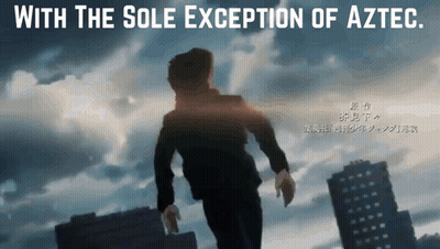 Man Running With The Sole Exception Of Aztec GIF