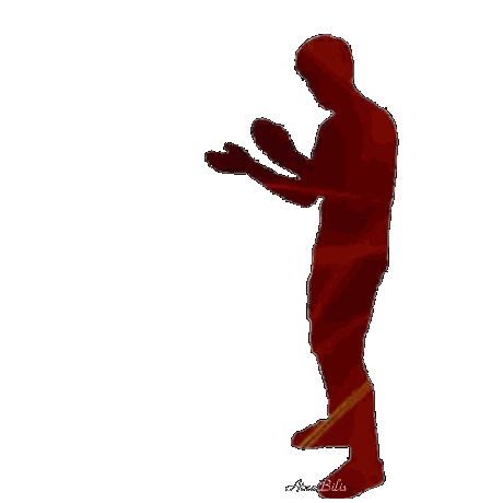 Man's Best Imaginary Friend Silhouette Sticker