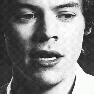 Man's Black And White Close-Up With Open Mouth GIF