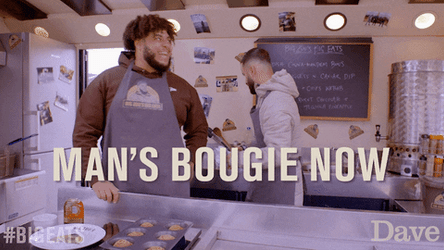 Man's Boujie Now GIF