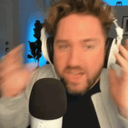 Man's Crazy Bouncy Hair GIF