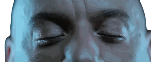 Man's Eyes Close Up Sticker