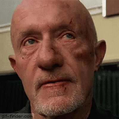 Man's Face Close Up GIF