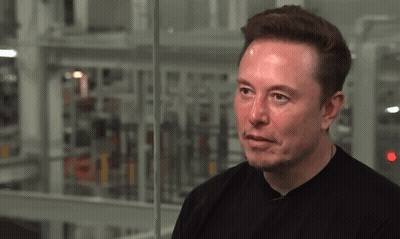 Man's Face Close Up At Glass Window GIF