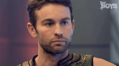 Man's Face Close Up Boys Text GIF