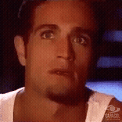Man's Face Close Up Caracol Television GIF