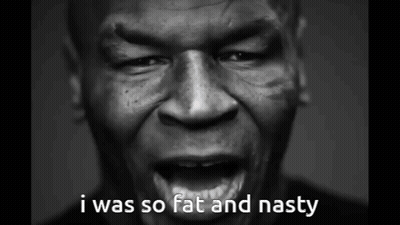Man's Face Close Up I Am Awake GIF