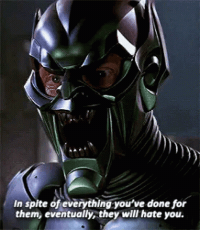 Man's Face Close Up With #Spidermannowwayhome GIF