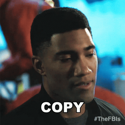 Man's Face Close Up With Text GIF