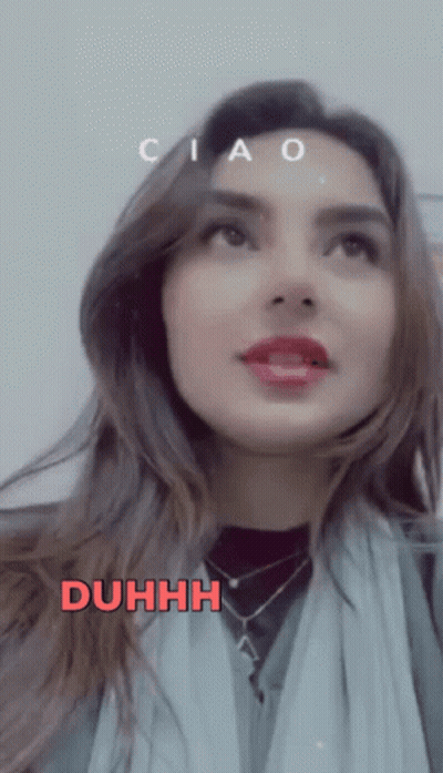 Man's Face Close Up With VC GIF