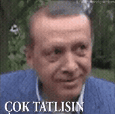 Man's Face Çok Tatlisin GIF